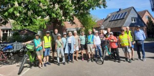 Die BSV Radler vor dem Start